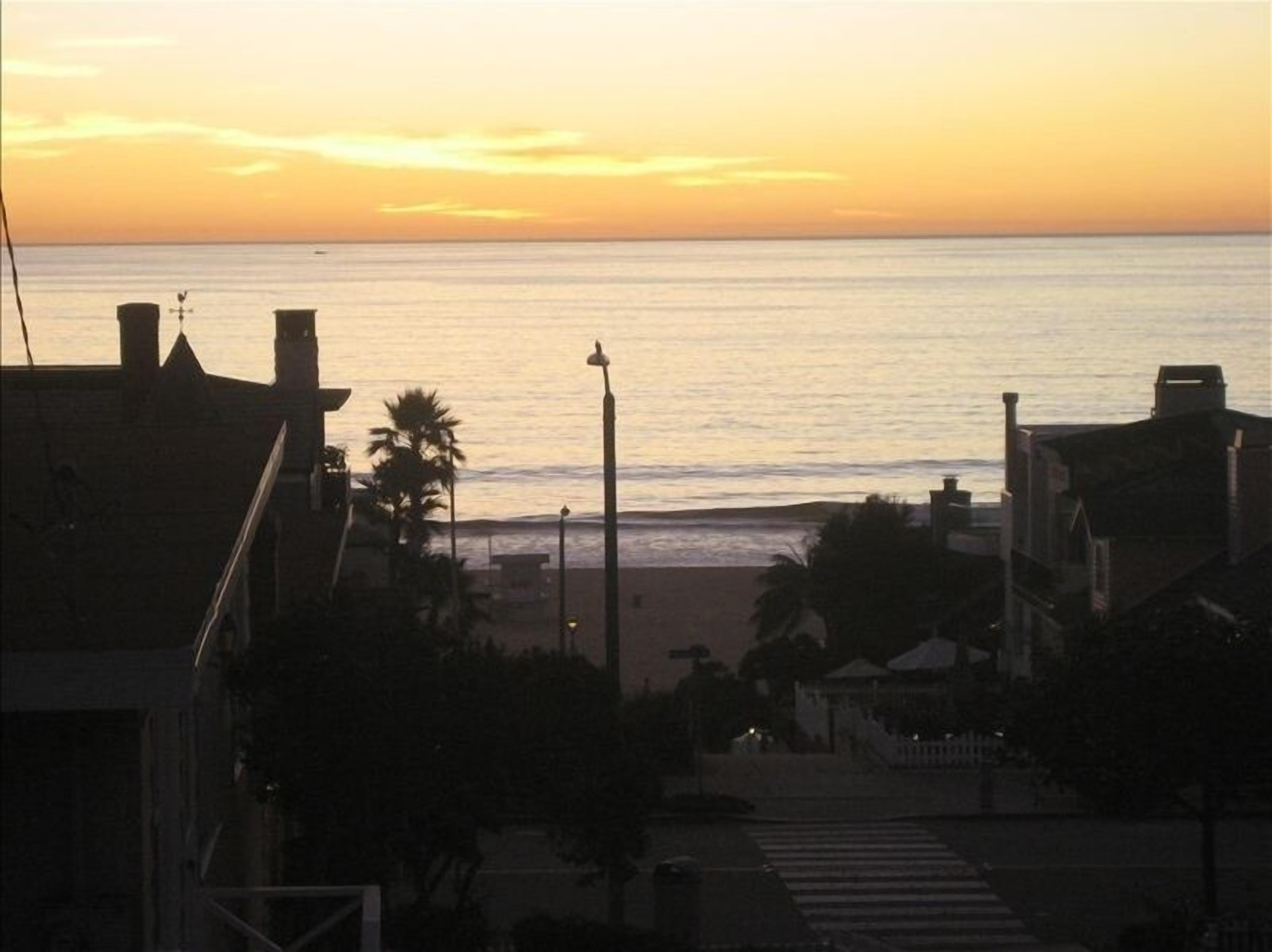 Front Balcony View at Sunset
