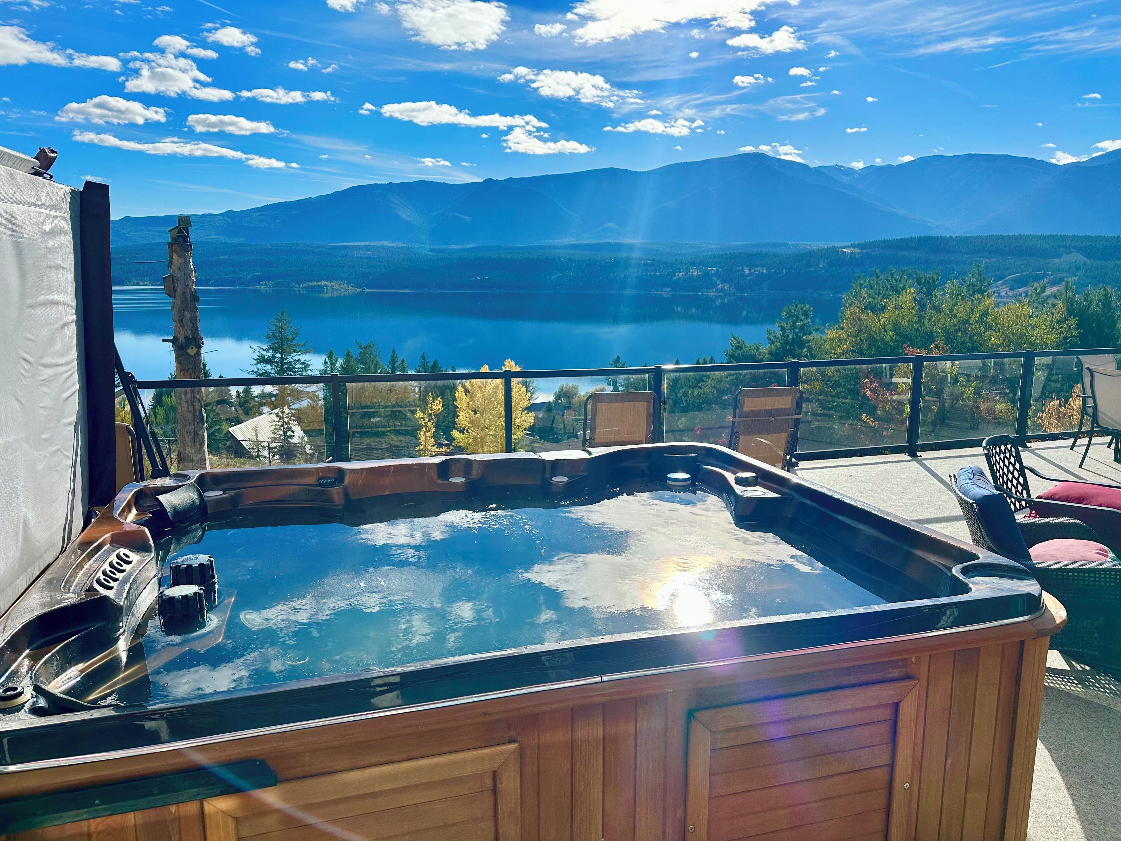 View from your Hot Tub