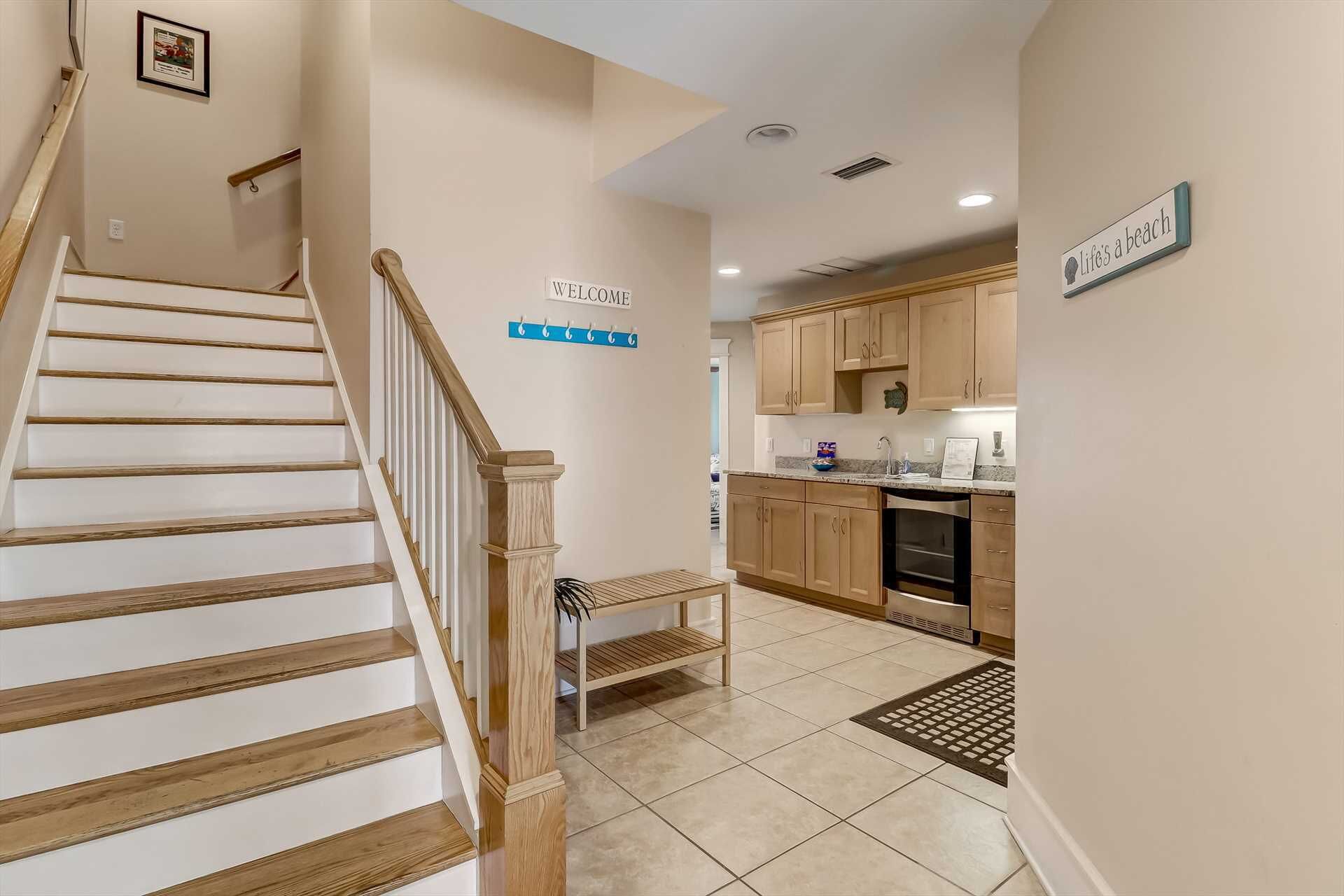 Spacious Ocean View Townhome with Elevator, Just Across the Street from the Beach!