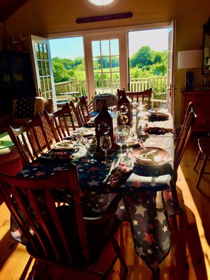 Dining - Lily Pond Views  Ideal Nantucket Home in Historic District Best Location in Town (Nantucket)