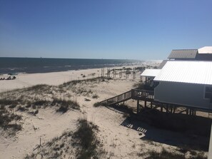 On the beach