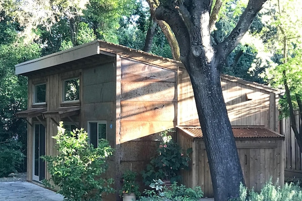 VIEW OF COTTAGE FROM HOUSE