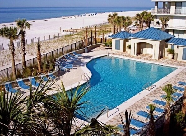 Indoor pool, outdoor pool