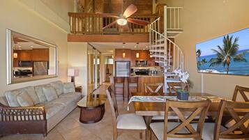 TV connectée, lecteur de DVD, livres, chaßne hi-fi