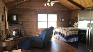 1 chambre, fer et planche Ă repasser, draps fournis