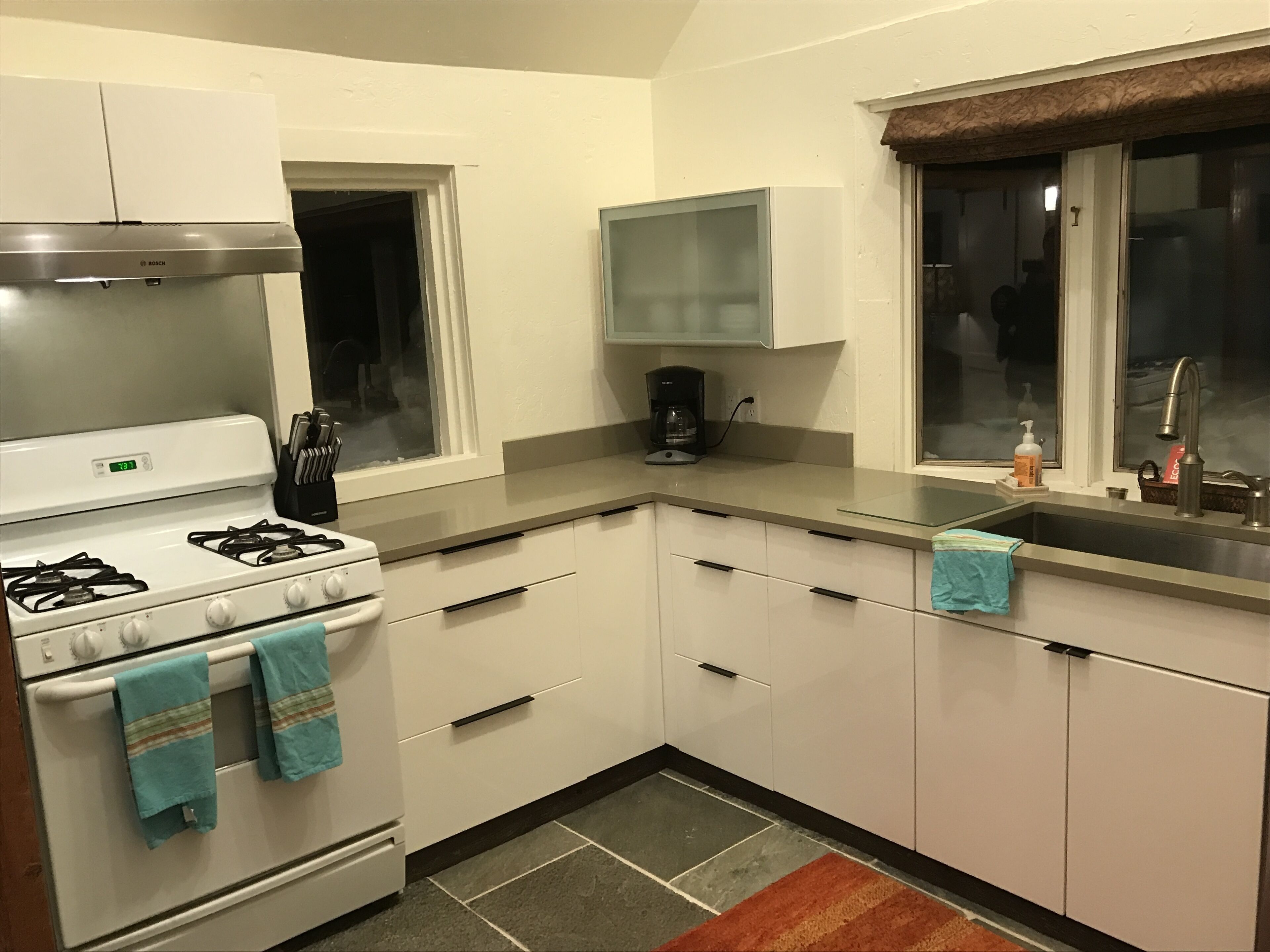 Location, hot tub and off street parking!