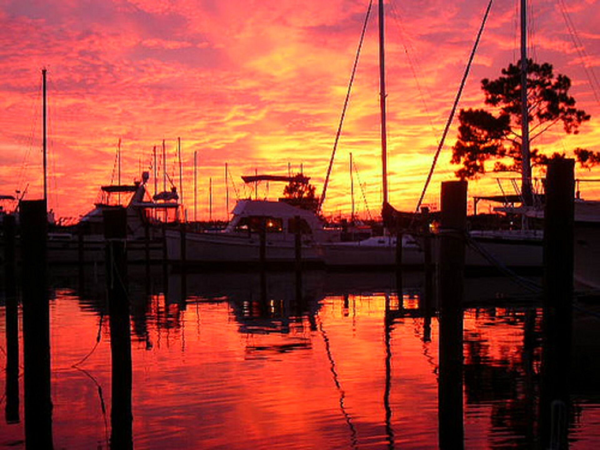 Bear Point's breath taking sunsets