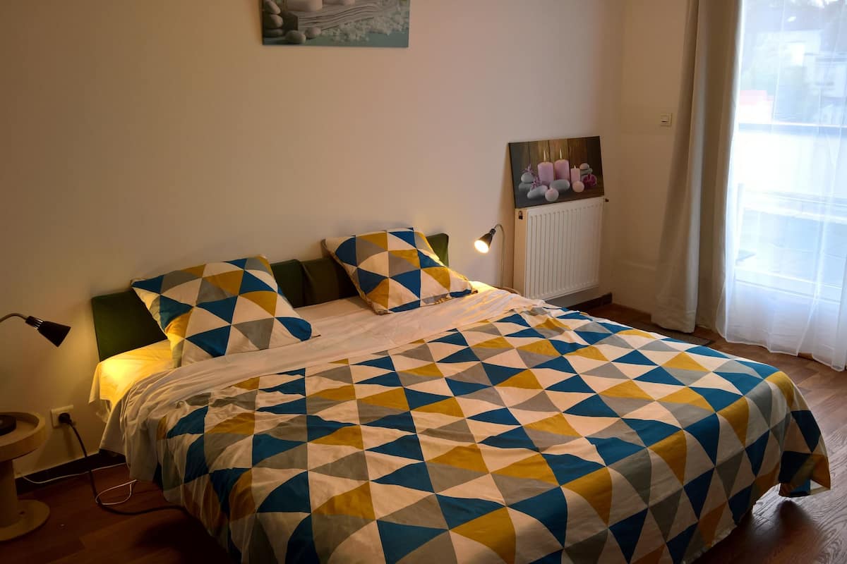Tweepersoonskamer | 1 slaapkamer, individueel gedecoreerd, individueel gemeubileerd