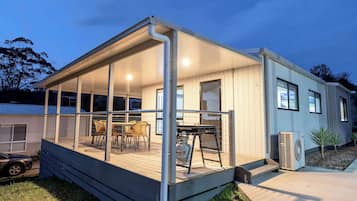 Superior-Ferienhütte | Terrasse/Patio