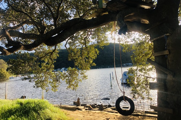 Creek View in a park like setting.