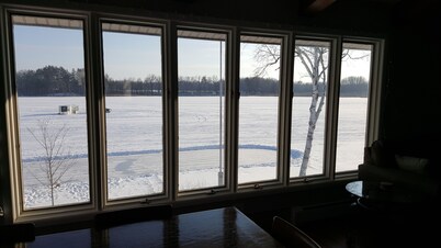 Private mid century lakehouse with stunning views/direct lake access