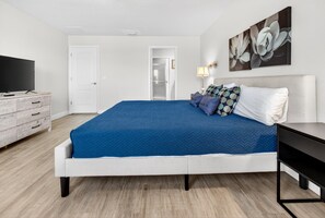 5 bedrooms, iron/ironing board, travel crib, free WiFi