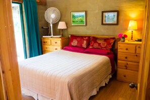 2 bedrooms, iron/ironing board, travel cot, WiFi