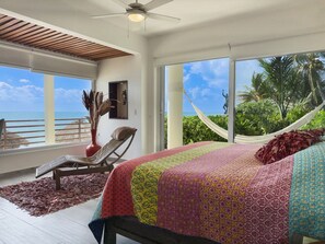 2 bedrooms, Internet, bed sheets - Condo 101 Palma Real (Puerto Morelos)