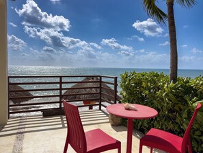 Terrace/patio - Condo 101 Palma Real (Puerto Morelos)