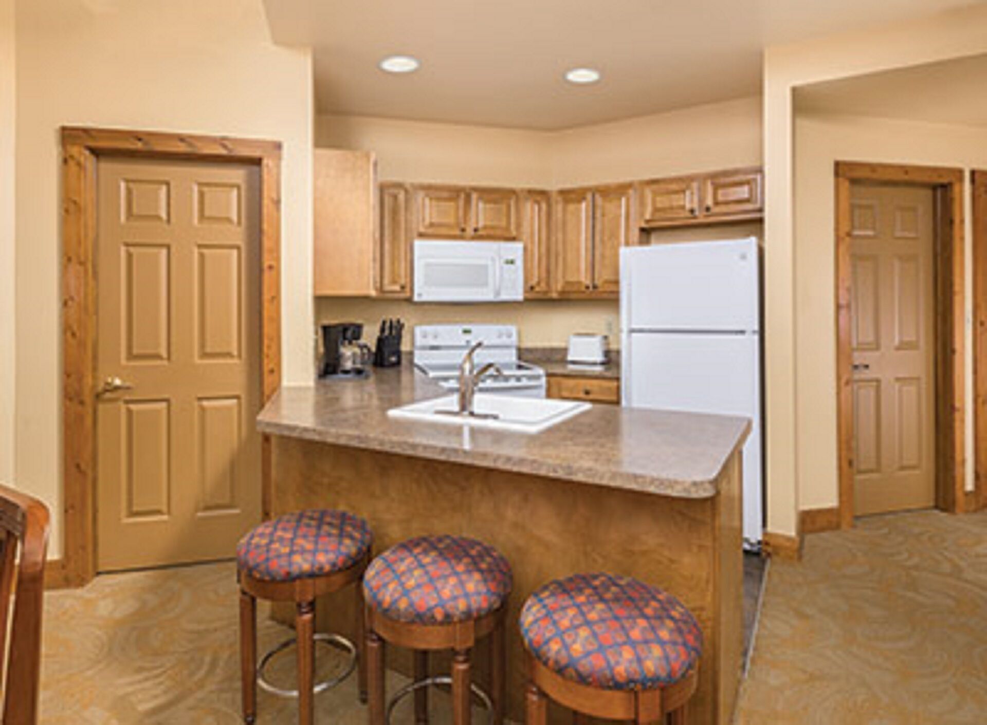 All the comforts of home!