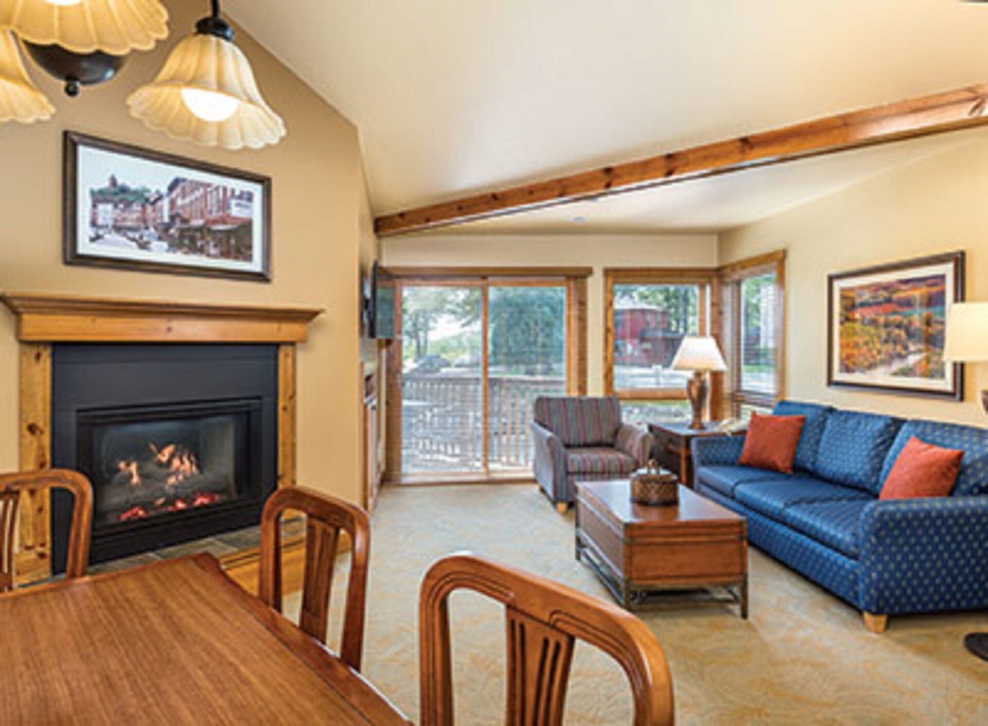 All the comforts of home!