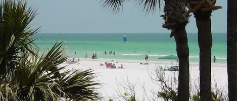 Beach | Beach nearby, sun loungers