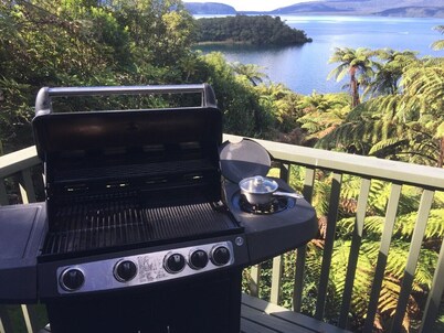 Tui Glen - Lake front bach with stunning views