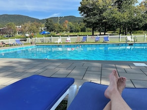 Indoor pool, a heated pool