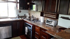 Private kitchen - Bungalow 15 - Beachfront Pool View Private Gem! (Playa Hermosa)