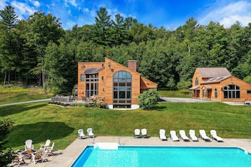 A private and secluded estate in Newfane, Vermont! Ten bedrooms.