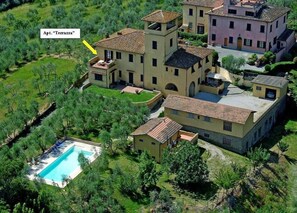 Exterior - THE TERRACE - Apartment in Villa from the beginning of the 20th century (Lastra a Signa)