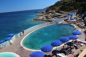 Pool - Island D Elba Capo D Arco: Villa on the promontory among flowers and scents (Isola D Elba Capo D Arco)