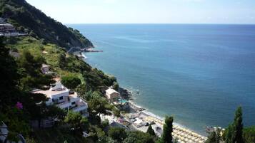 Liegestühle, Strandtücher