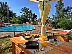 Pool - Gorgeous Flat in Villa Eleonora, with Swimming Pool-PITEGLIO, PT, ITALY (Piteglio)