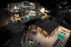 Exterior - 102. Premium Villa, Private Pool, Aegean Sea View (Thira)