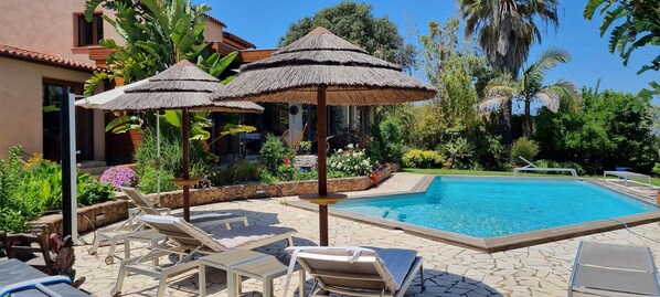 Outdoor pool - Porticcio: House / Villa - Porticcio (Grosseto-Prugna)