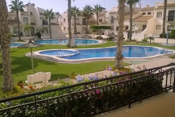 Two pools available view from top terrace