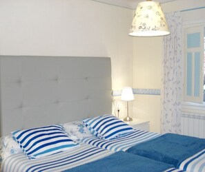 4 slaapkamers, een strijkplank/strijkijzer, wifi, beddengoed