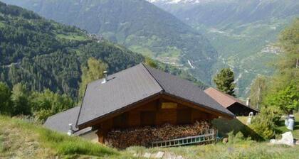 CHALET HIRONDELLE MASE ZWEI SCHRITTE VON NAX MONT NOBLE UND THYON-des400euros / week