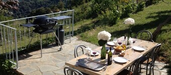 Et lite stykke himmel, som ligger i en fantastisk natur med utsikt over fjell og sjø