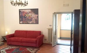 Télévision, cheminée, livres