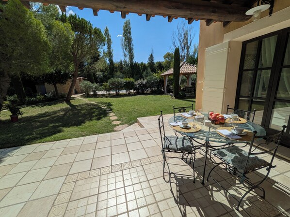 Restauration en plein air