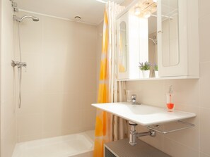 Sèche-cheveux, serviettes fournies, papier toilette