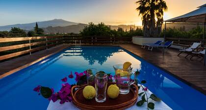Princely Relais Taormina: Iconic Etna View, Lush Garden & 2 Pools