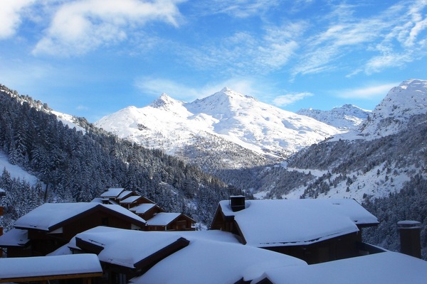 Mont Vallon, Blick von den Zimmern 1/2/3