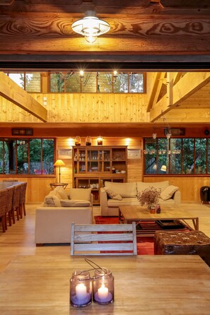 TV, peis, DVD-spiller og bordtennis