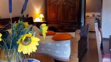 1 chambre, fer et planche à repasser, Wi-Fi, draps fournis