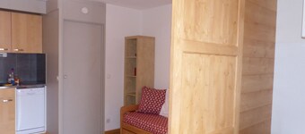 PIES CENTRO DE LA ESTACIÓN -APP esquí. Residence La Roche Blanche 6 camas