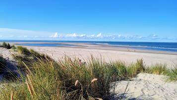 Beach nearby, sun-loungers