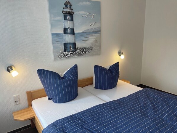 2 habitaciones, cuna de viaje, wifi gratis y ropa de cama 