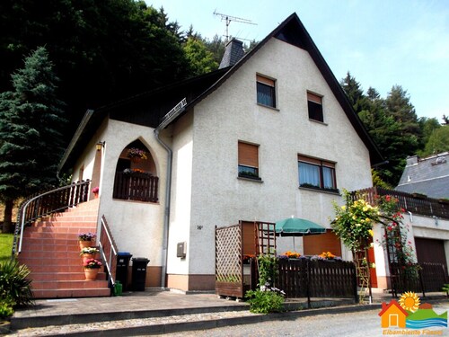 Apartment up to 3 p. in Bad Schandau from 52 €/Nacht incl. final cleaning, parking, WLAN