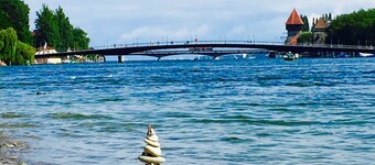 Fewo mit Rheinblick, 125 qm, 4 Zimmer, Designer Ausstattung