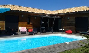 Una piscina climatizada