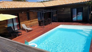 Una piscina climatizada